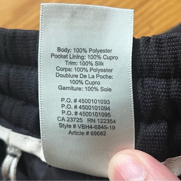 ARITZIA Wilfred Black Buffon Pant Cuffed Ankle Jogger Trousers Size M - Picture 11 of 11